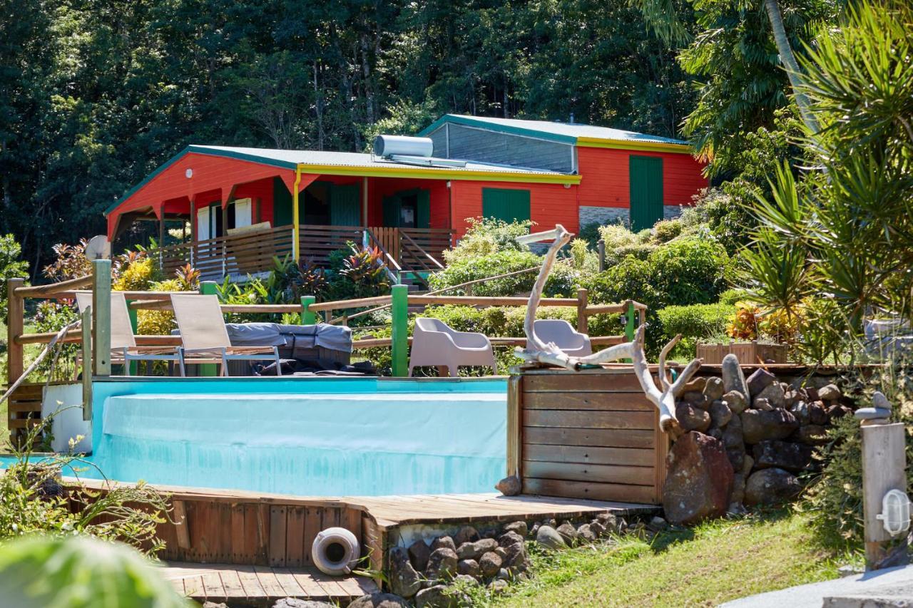 Kaz Maracudja Villa Deshaies Exteriör bild